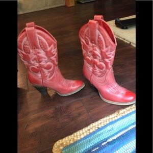 Very Volatile Denver Cowgirl Boots, size 6.5